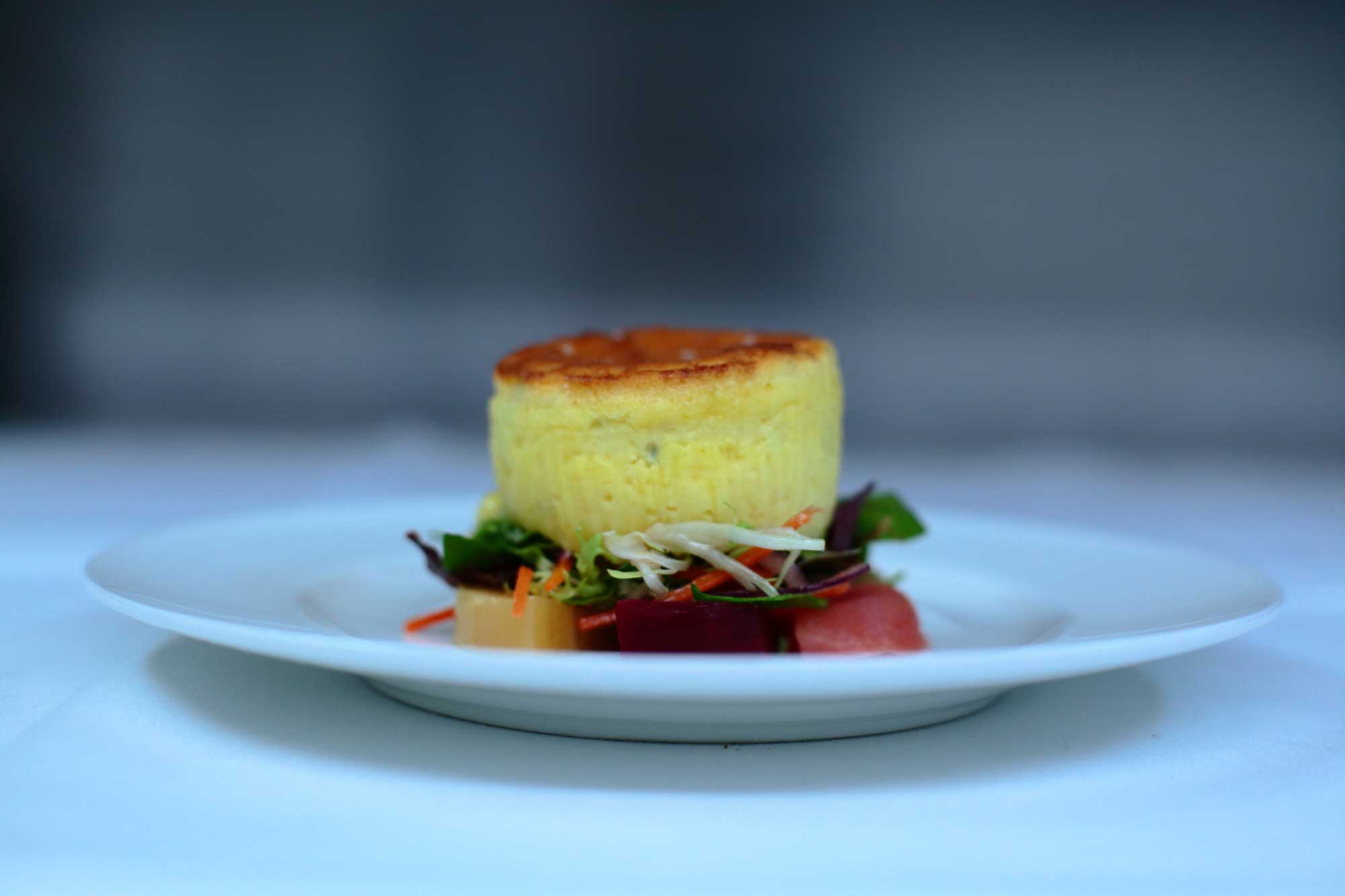 Goat Cheese Souffle