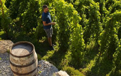 Eulalie & Chef Chip Smith host Graeme Bott, of Domaine Graeme & Julia Bott Wines
